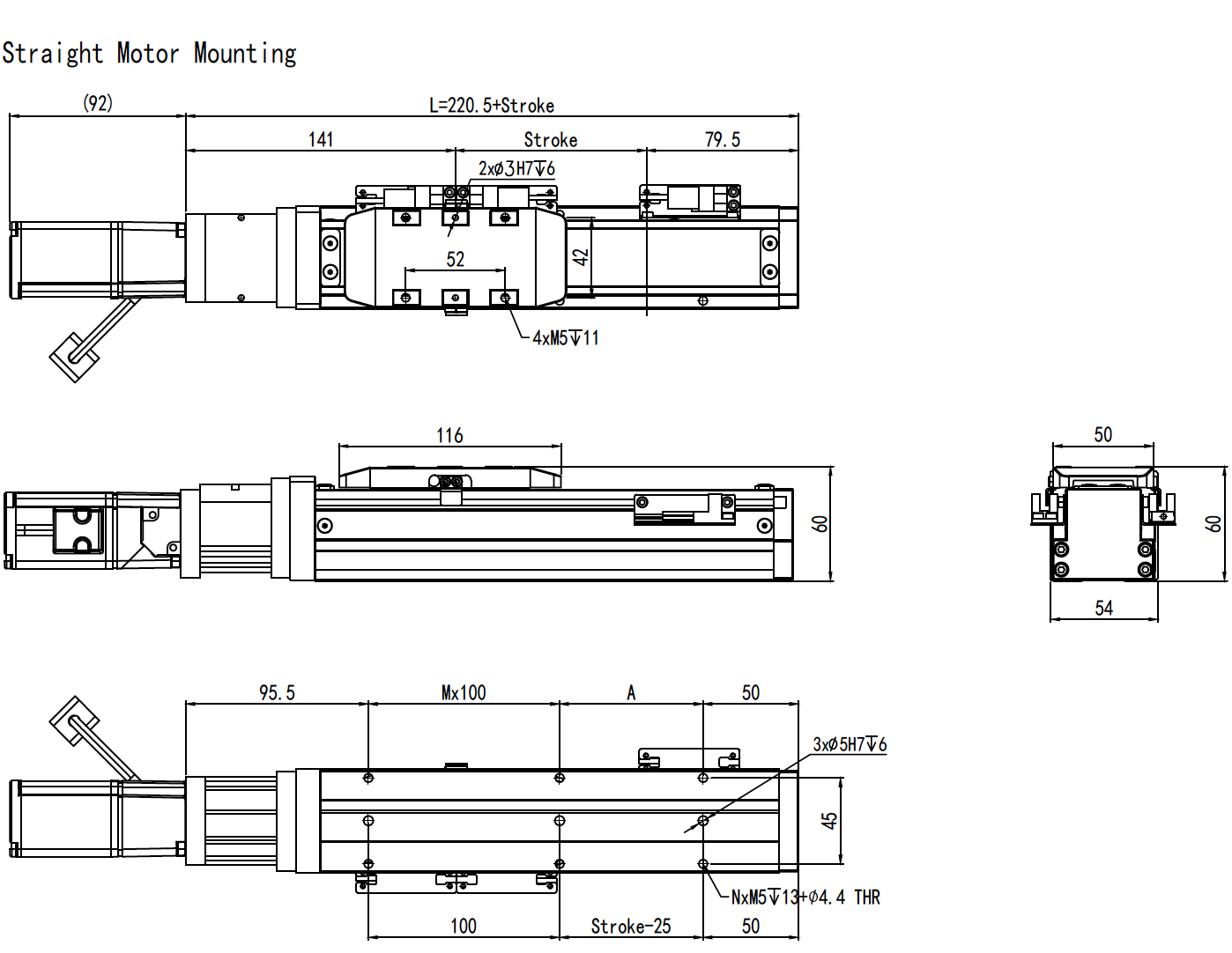 linear module mounting(direct) linear module mounting(direct)