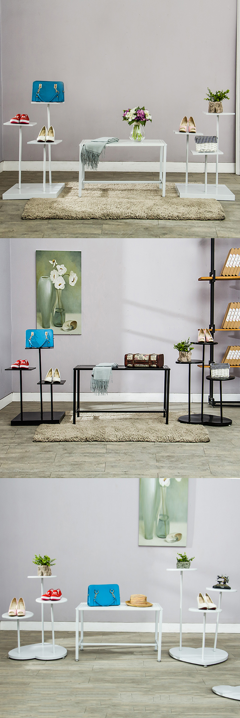Shoes Bag Clothing Display rack Shoes Bag Clothing Display rack