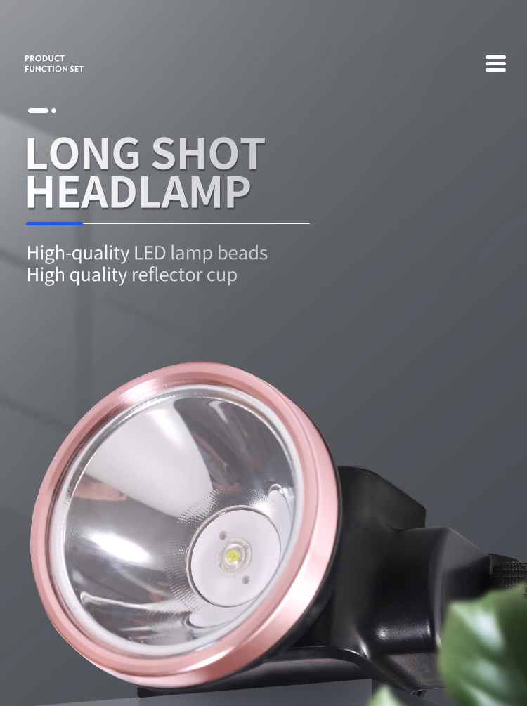 11-7224A-50W Aluminium Alloy Rechargeable LED Headlight Headlamp 11-7224A-50W Aluminium Alloy Rechargeable LED Headlight Headlamp