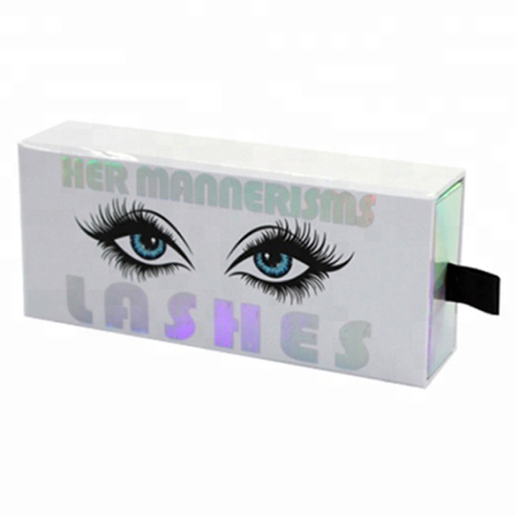 Pudełka do rzęs do pakowania niestandardowych szuflad Custom Slide Drawer Packaging Eyelash Boxes