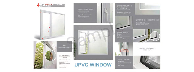 UPVC casement windows