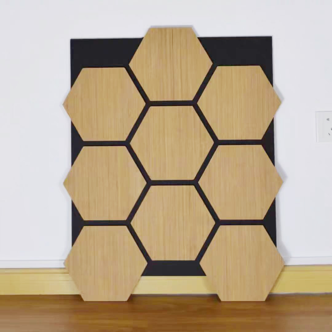 Attract noise reducing polygonal soundproofing board Attract noise reducing polygonal soundproofing board