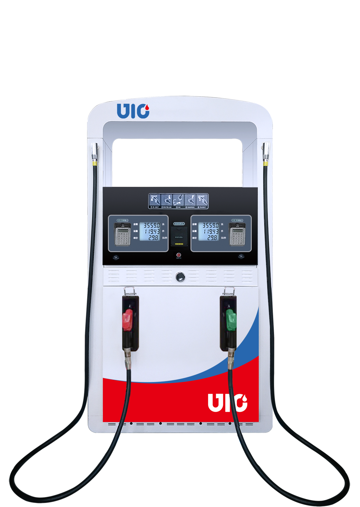 Arc-top four hoses fuel dispenser Arc-top four hoses fuel dispenser