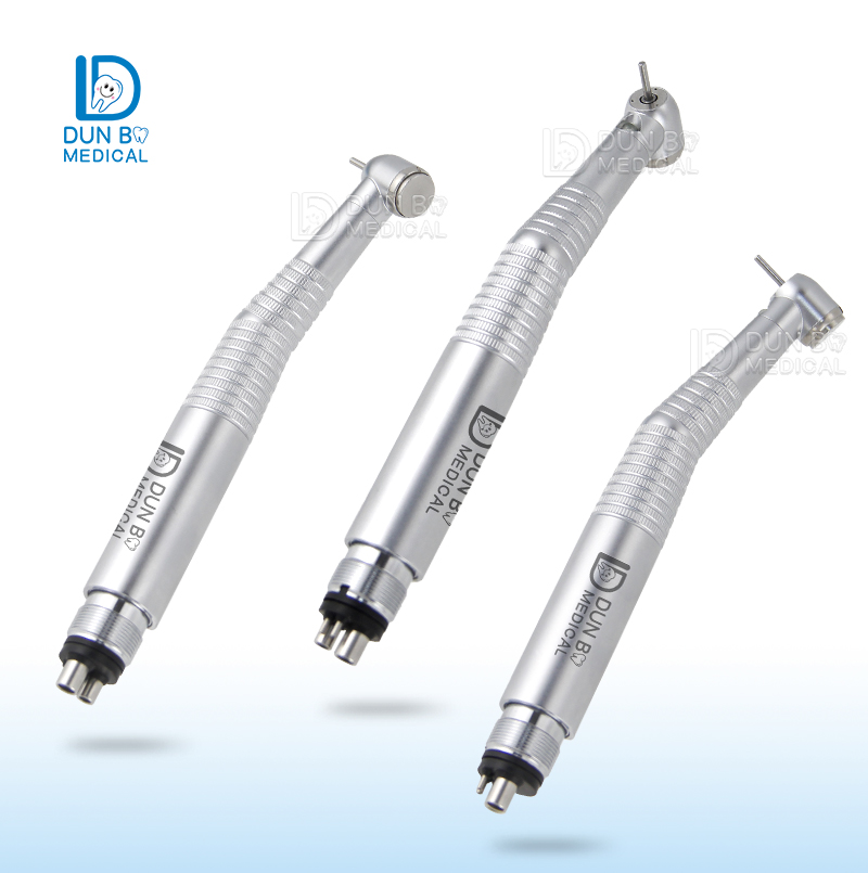 Knurled Dental High Speed Handpieces With Light Knurled Dental High Speed Handpieces With Light