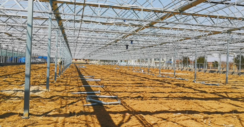 flange screw pile foundation's project flange screw pile foundation's project