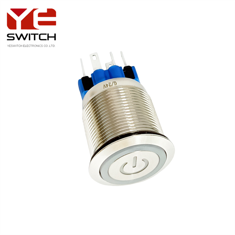 22mm Metal Pushbutton Switch (2) 22mm Metal Pushbutton Switch (2)