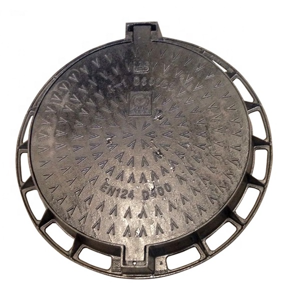 Round Ductile Iron Manhole Cover D400 Jpg