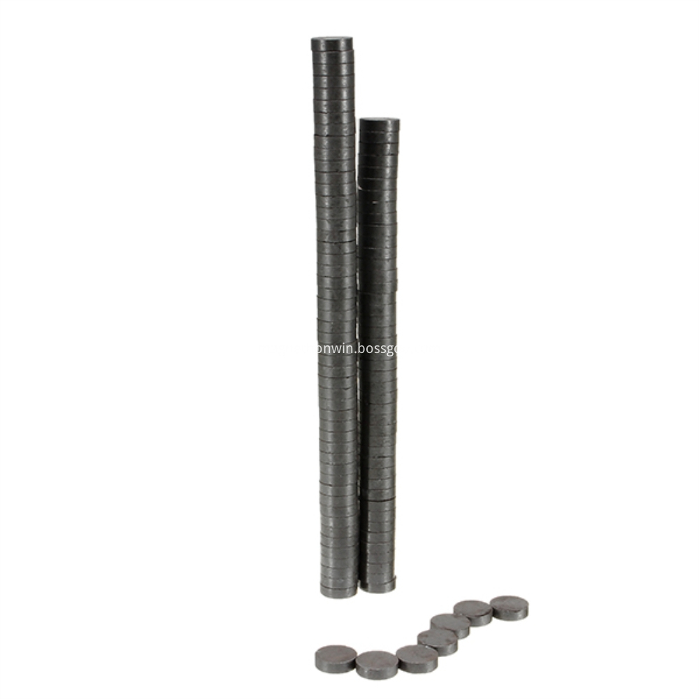 Ímã de ferrita de disco sinterizado duro Hard Sintered Disc Ferrite Magnet