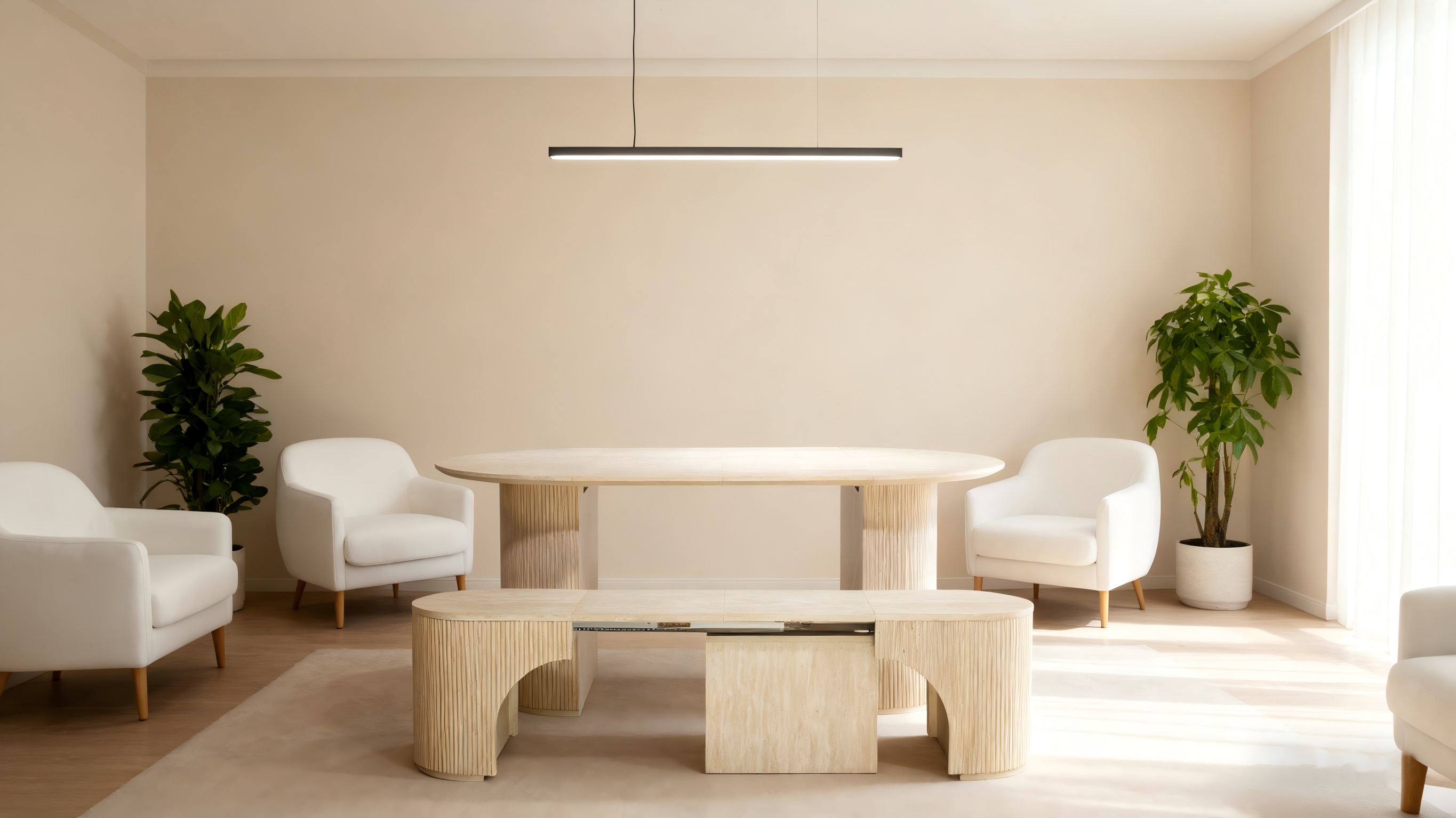 BR-25B01 extendible dining bench BR-25B01 extendible dining bench