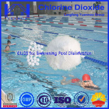 Chine Tablette A Haute Teneur En Dioxyde De Chlore Pour La Sterilisation De Piscine Fabricants