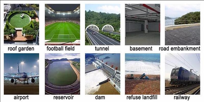 application drainage sheet