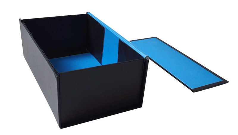 Luxury Folding Custom Blue Gift Box