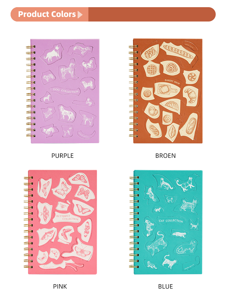 A5 Puzzle Spiral notebook A5 Puzzle Spiral notebook