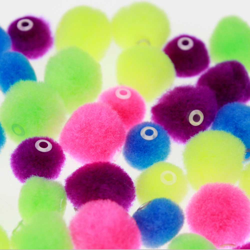 Acrylic Pompom beads Acrylic Pompom beads