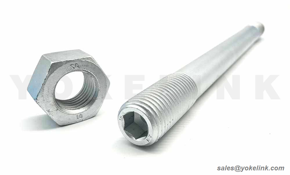 Wind Blad Stud Bolt With Hex Socket End, Wind Turbine Double Ended Bolt (2) Wind Blad Stud Bolt With Hex Socket End, Wind Turbine Double Ended Bolt (2)
