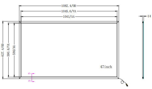 Long Life Infrared Touch Frame Long Life Infrared Touch Frame
