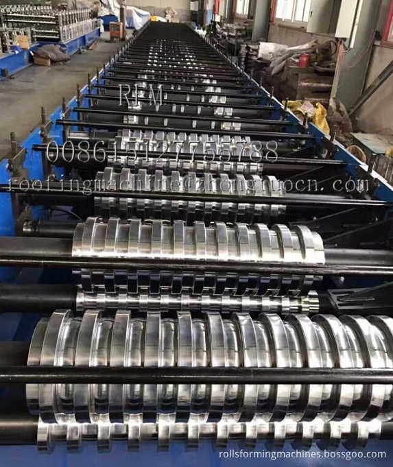 Blechrolle, die Maschine bildet metal sheets roll forming machine