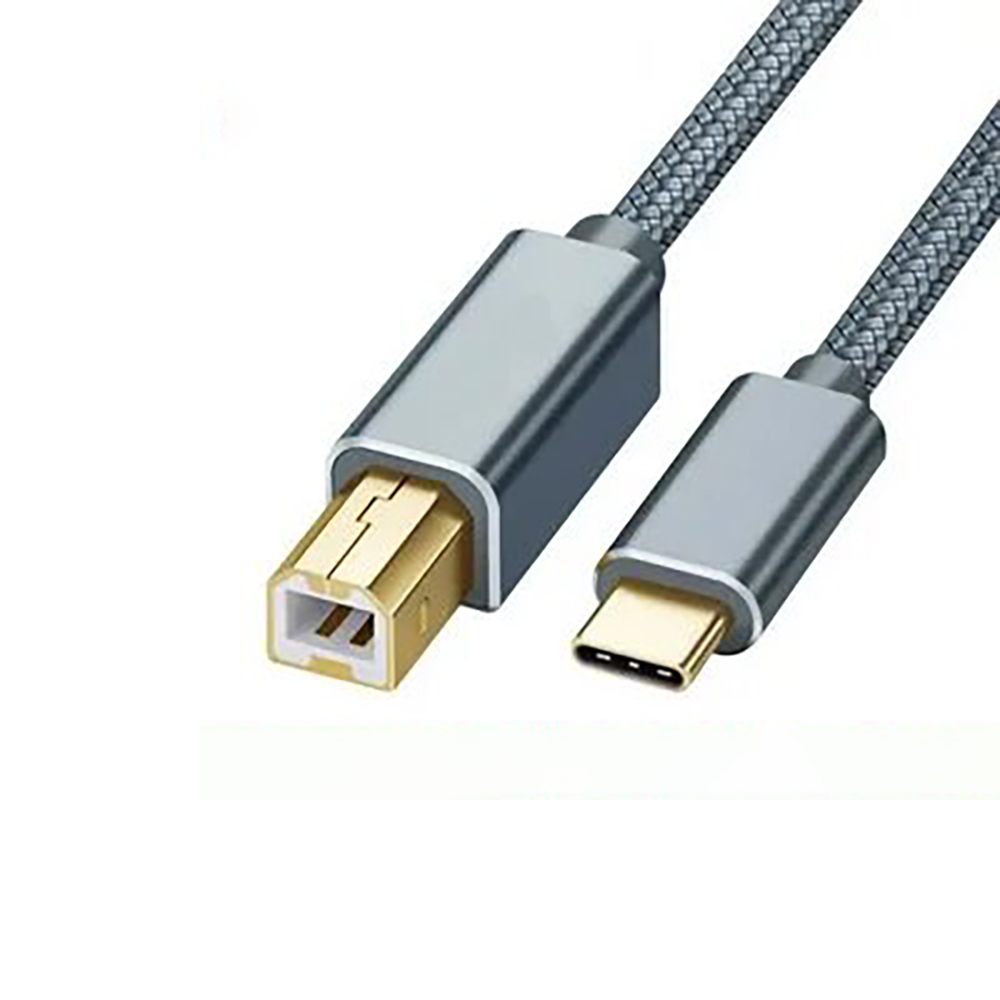 USB Type C to USB B 2.0 Printer Cable USB Type C to USB B 2.0 Printer Cable