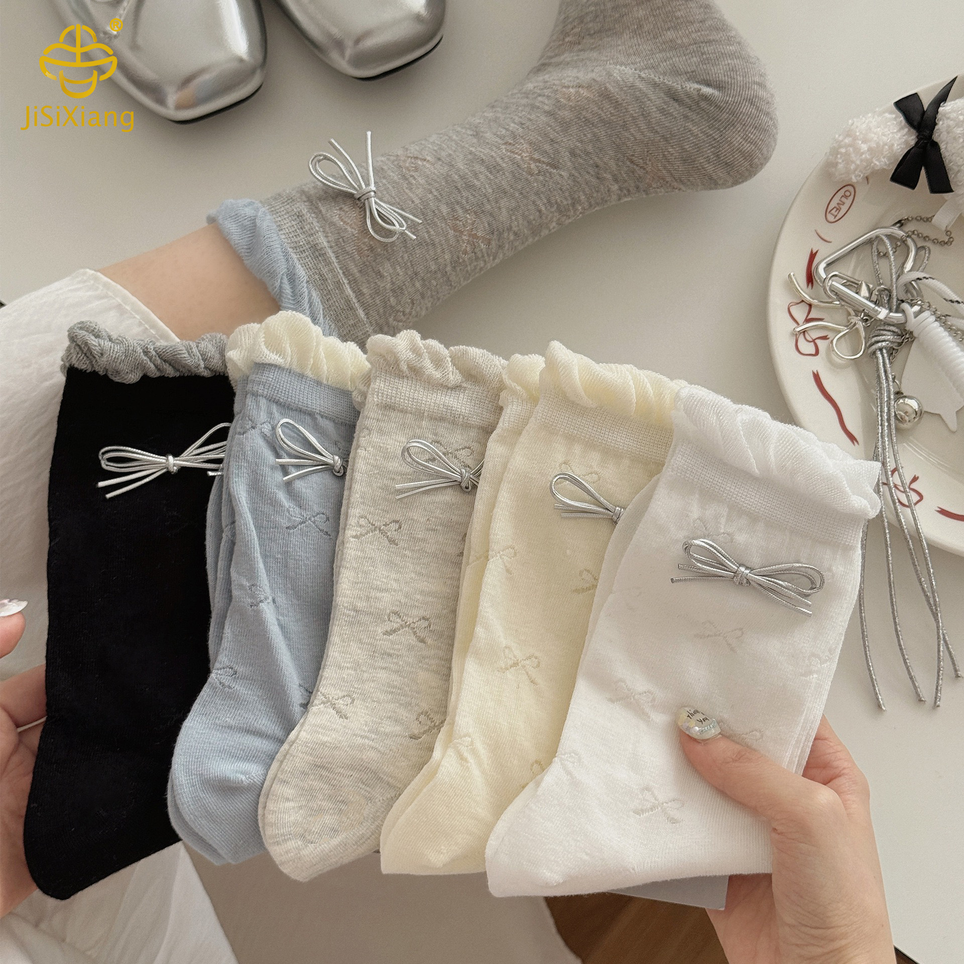 Korean version of bubble mouth tube socks Korean version of bubble mouth tube socks