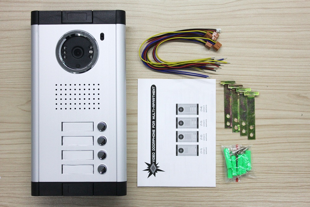 Telefone video da porta do multi apartamento Multi Apartment Video Door Phone