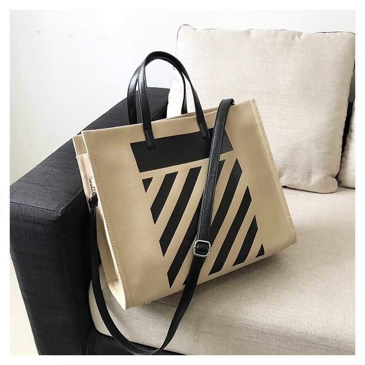 지퍼 캔버스 가방 Canvas Bag With Zipper