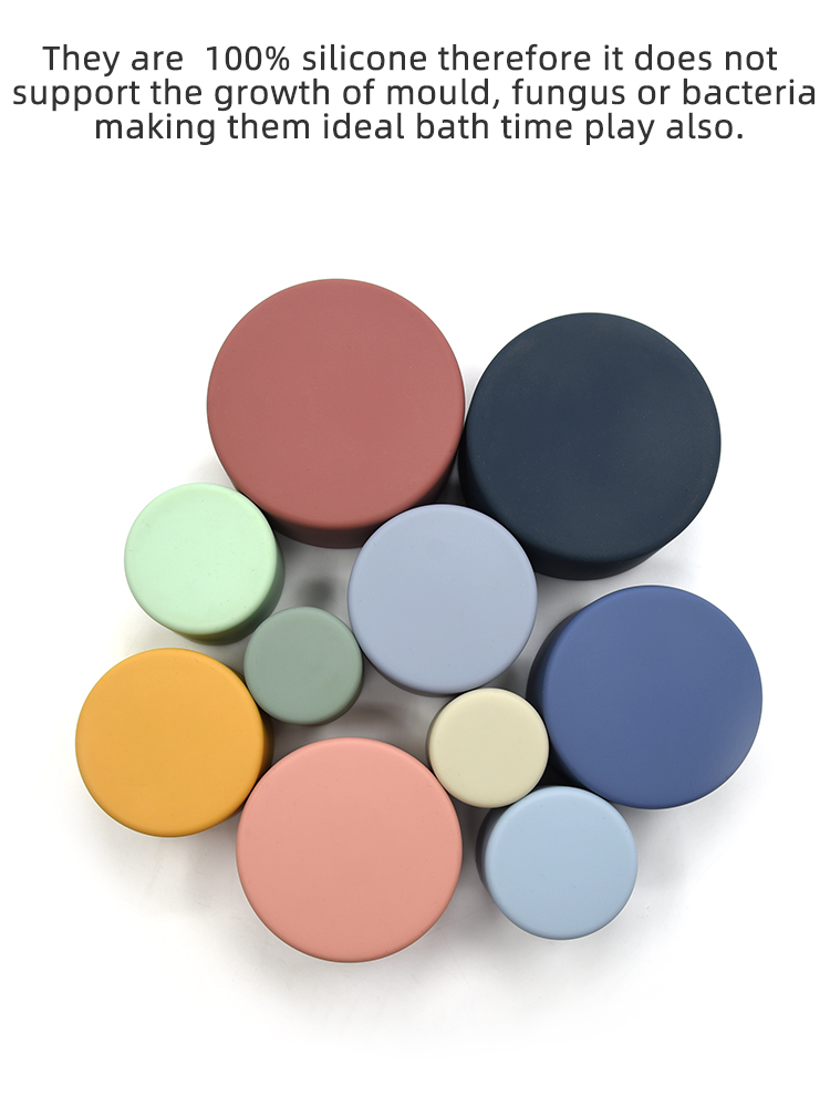 silicone stacking toy MFZ-G016 silicone stacking toy MFZ-G016