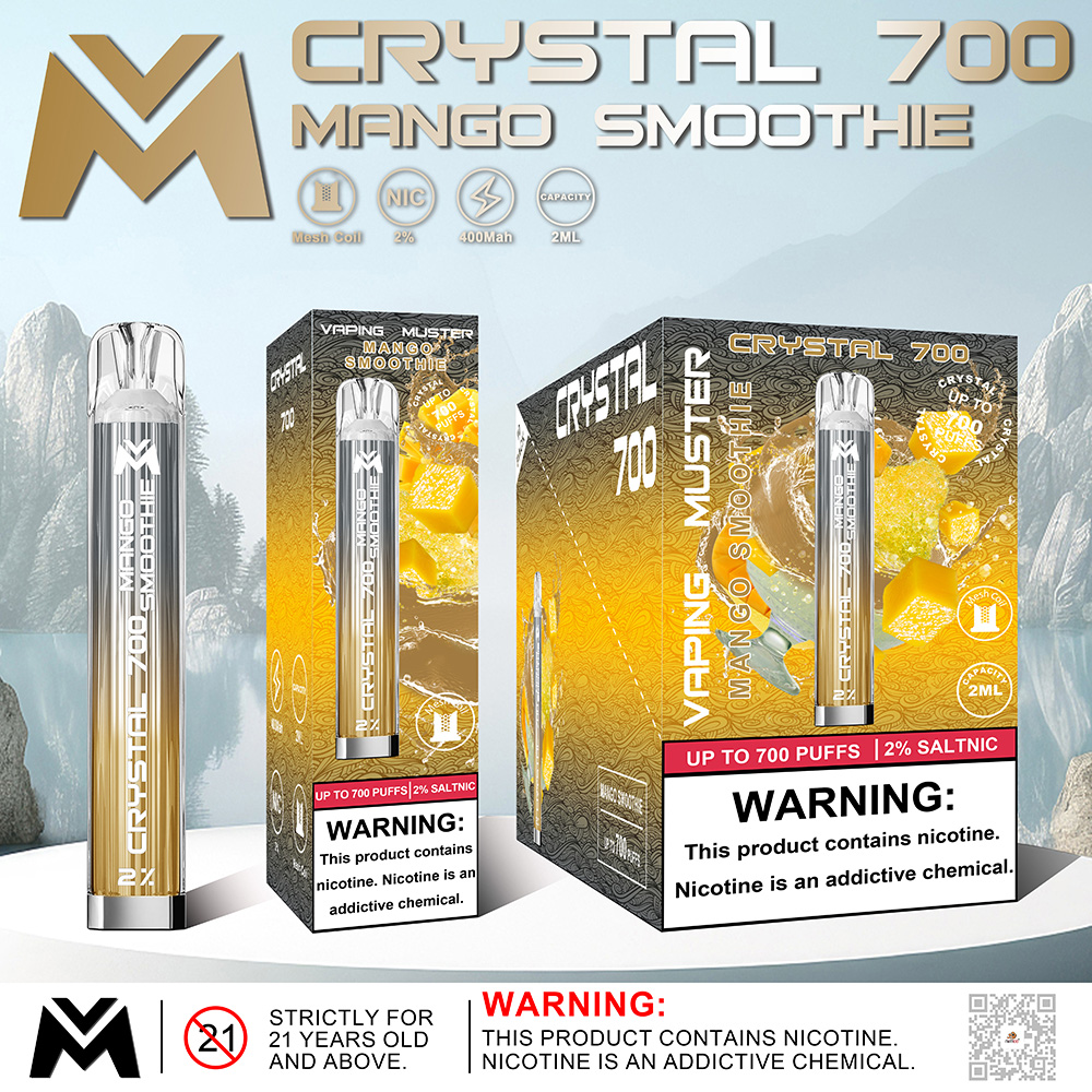 Crystal Mesh 700 Puff Crystal Mesh 700 Puff