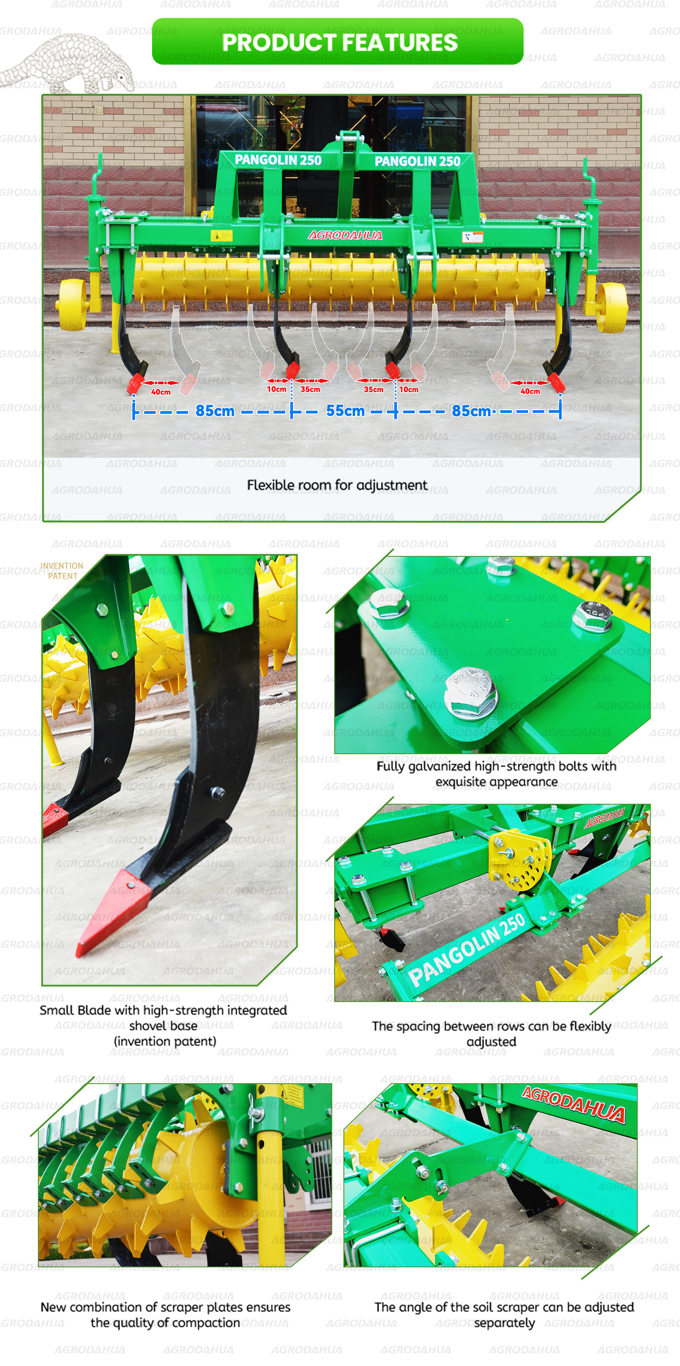 Suitable for small and medium-sized farms Suitable for small and medium-sized farms