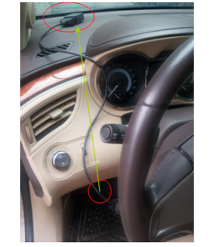 OBD Tracker extension cable OBD Tracker extension cable