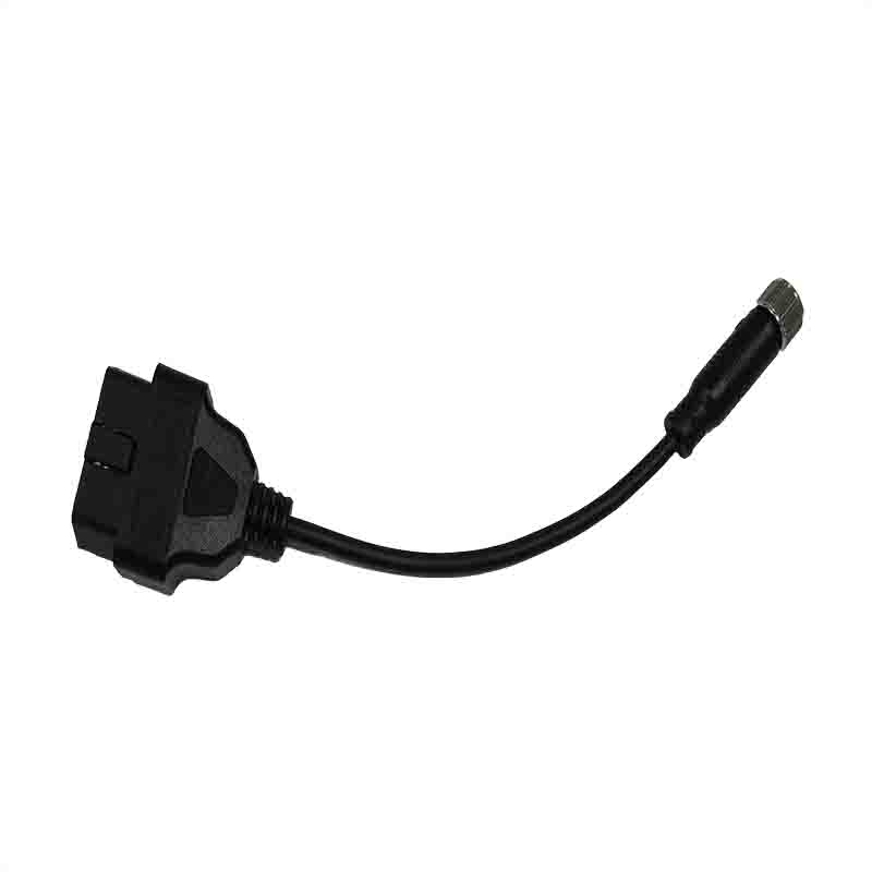 Custom OBDII 16Pin Male to M12 4Pin Waterproof Female Cable Custom OBDII 16Pin Male to M12 4Pin Waterproof Female Cable