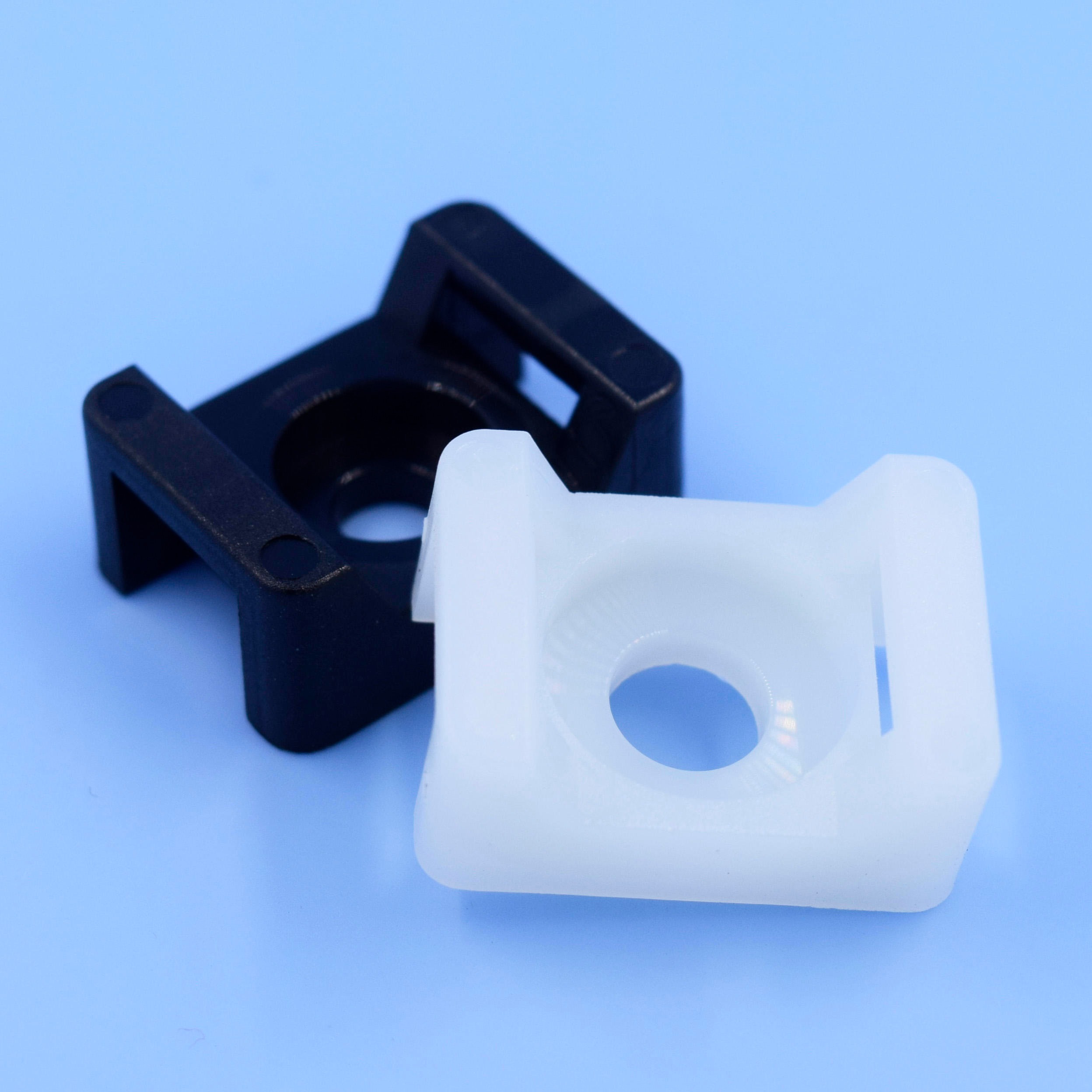 Nylon Plastic Screw Cable Tie Mount Base Nylon Plastic Screw Cable Tie Mount Base