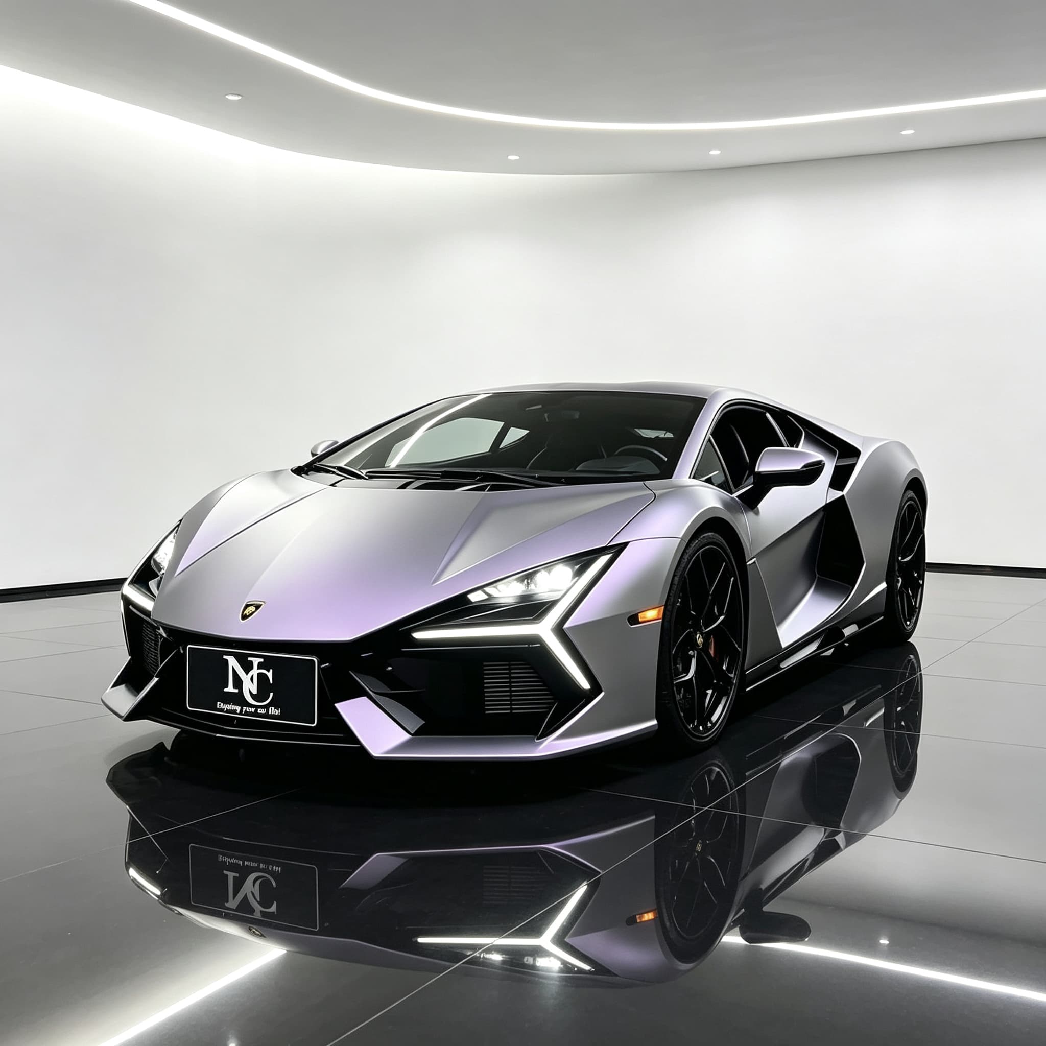 Self-Healing Tech-Grey Purple Auto Wrap Self-Healing Tech-Grey Purple Auto Wrap