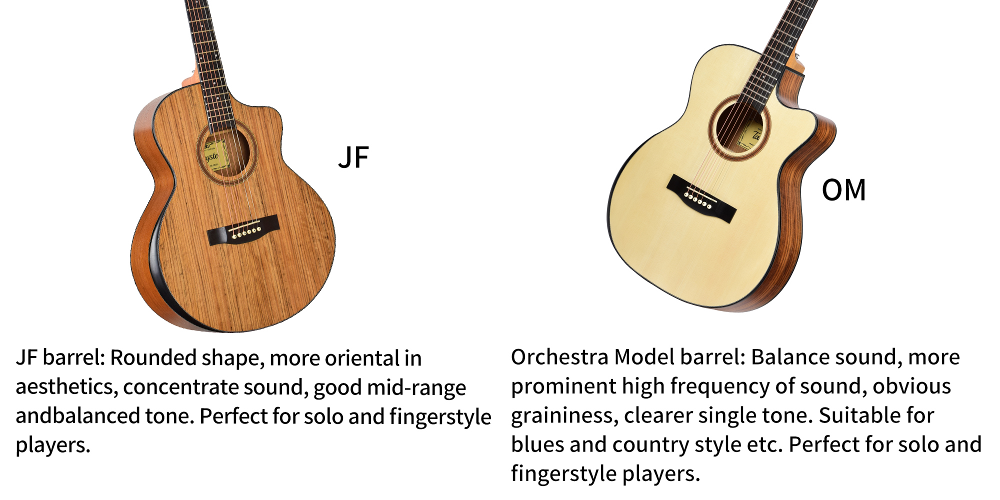 Tayste Guitar TS-J31, J34, J35 Tayste Guitar TS-J31, J34, J35