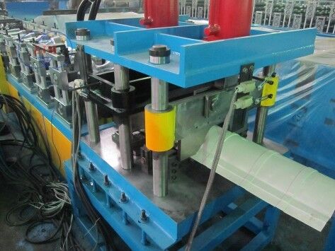 Ridge cap tile roll forming machine