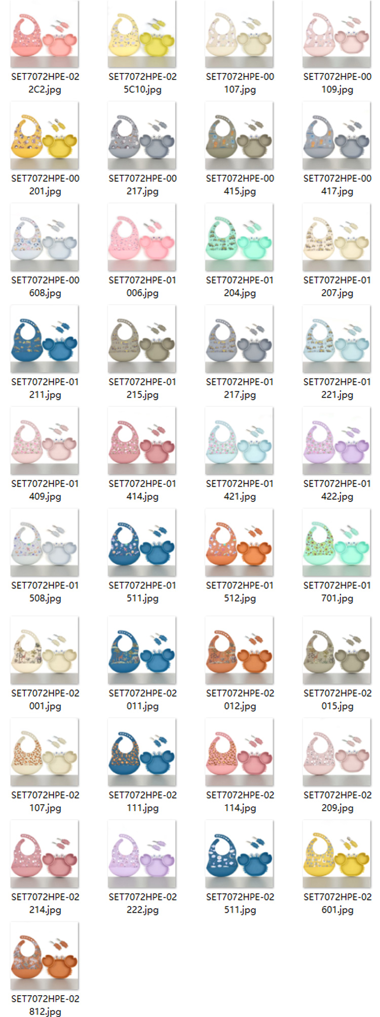 silicone feeding set MFZ-A022 silicone feeding set MFZ-A022