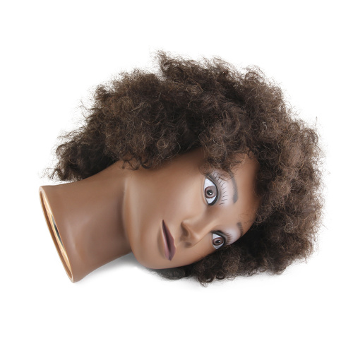 Human Hair Mannequin Head Black Afro Training Head Supplier, Supply Various Human Hair Mannequin Head Black Afro Training Head of High Quality