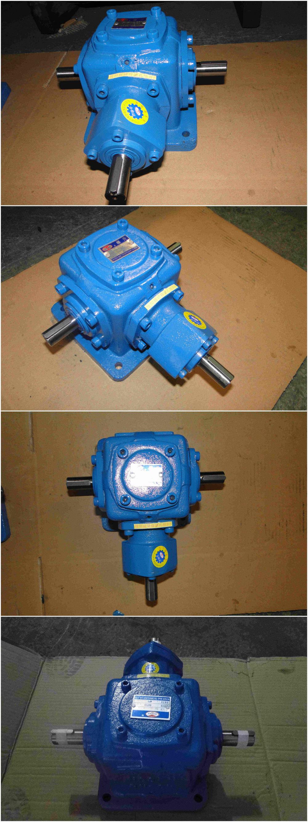 Custom Stainless Steel Bevel Gear Right Angle Gearbox for Power Transmission