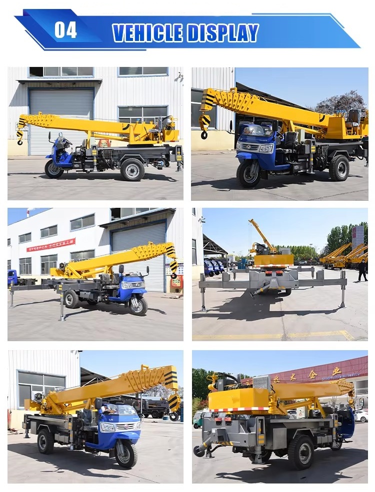 Mini Three wheeled Crane Mini Three wheeled Crane