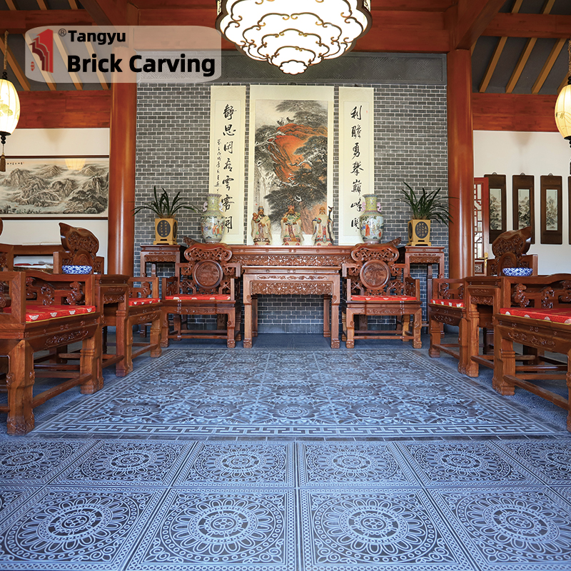 Light patterned floor tiles Light patterned floor tiles