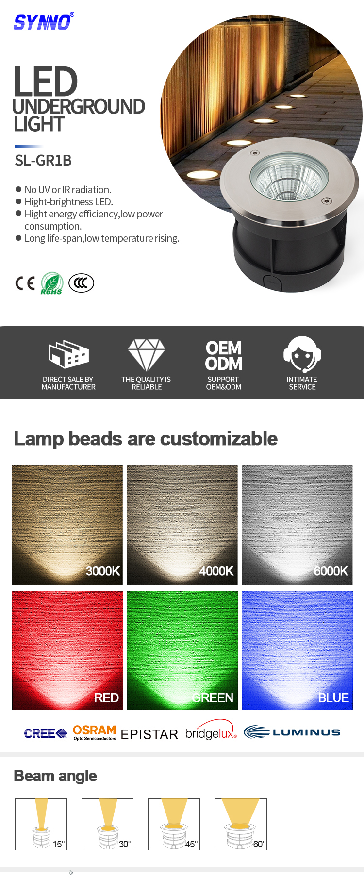 cob led inground light cob led inground light