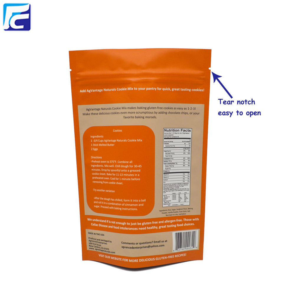Sac d'emballage en plastique Zip Lock Zip Lock Plastic Packaging Bag