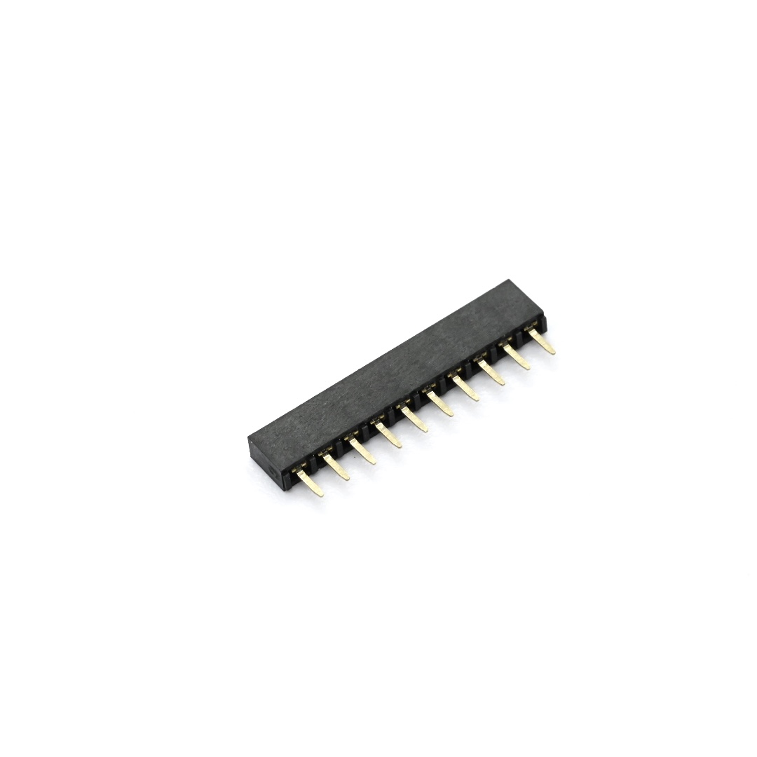 FHES03-10G0SHAA+2.54mm Female Header Single Row Straight Type(2) FHES03-10G0SHAA+2.54mm Female Header Single Row Straight Type(2)