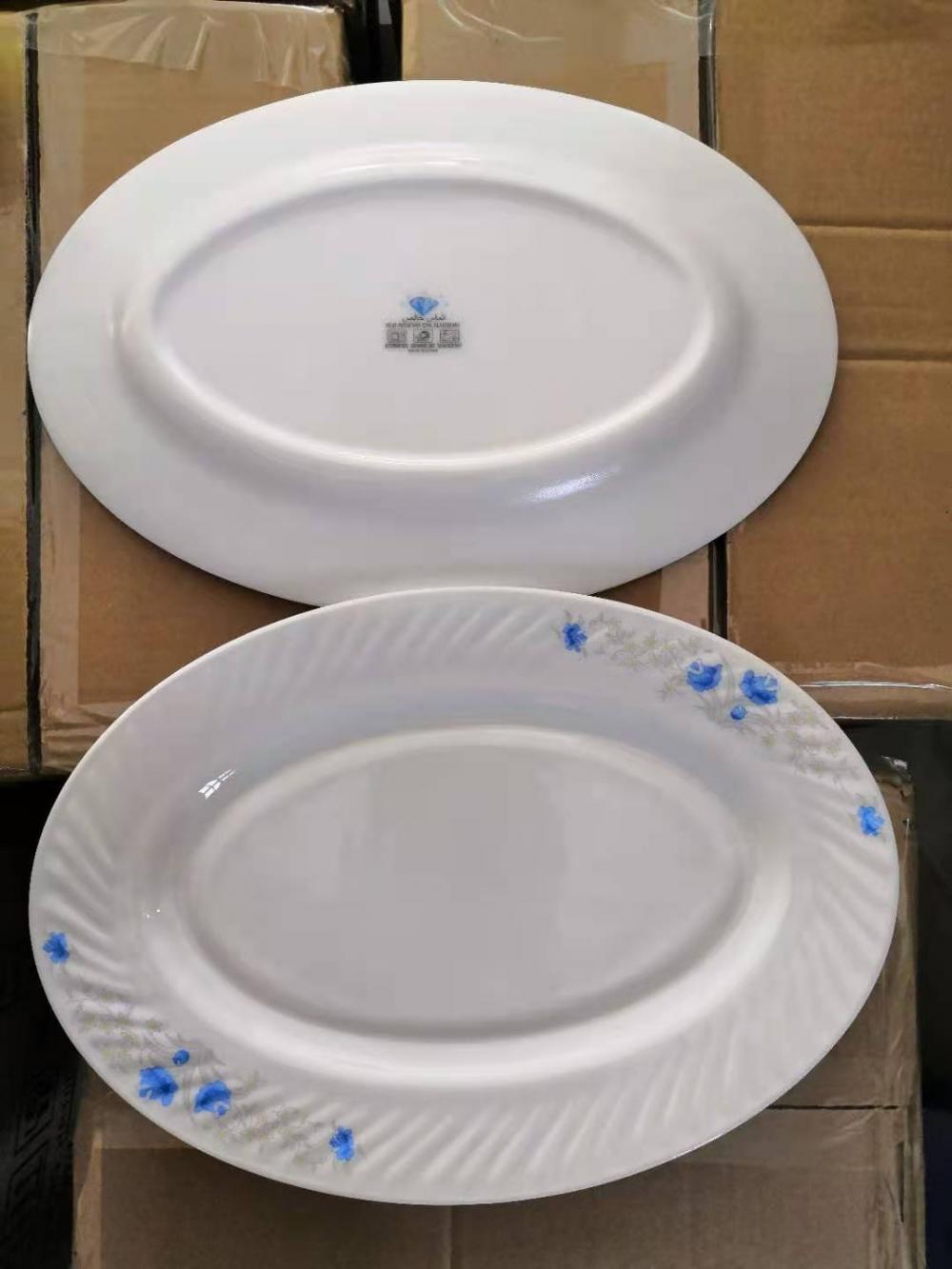 Овальная тарелка Oval Plate