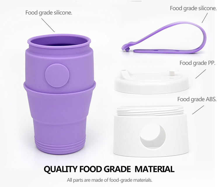 foldable water cup MFZ-J017 foldable water cup MFZ-J017