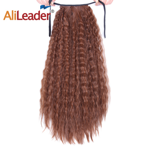 Kinky Curly Corn Wavy Ponytail Hairpiece For Women Supplier, Supply Various Kinky Curly Corn Wavy Ponytail Hairpiece For Women of High Quality
