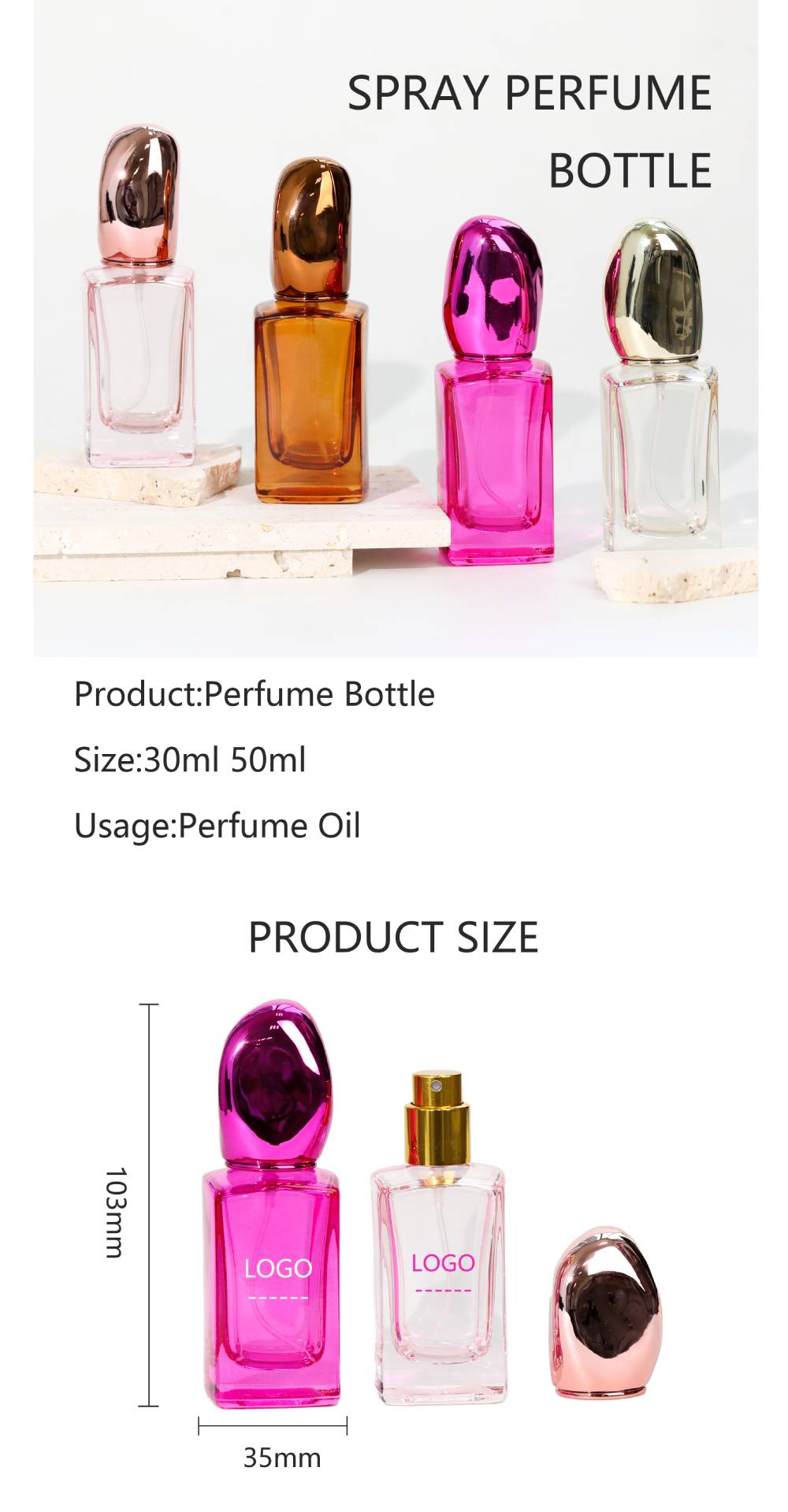 Glass Perfume Bottle Glass Perfume Bottle