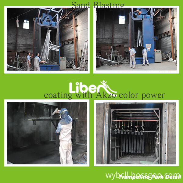 Liben Trampoline Park Detail 02 Liben Trampoline Park Detail 02