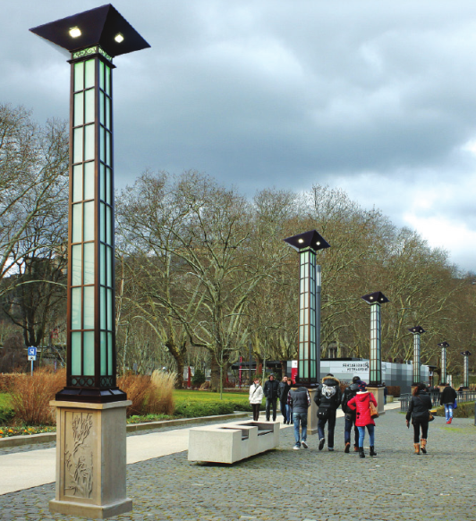 landscape lamp post supplier