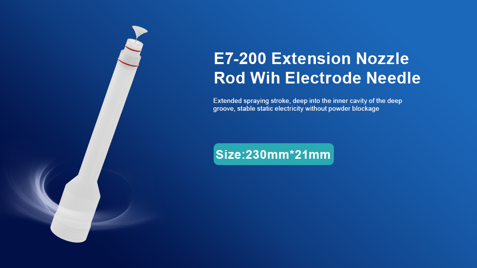 E7-200 Extension Nozzle Rod Wih Electrode Needle E7-200 Extension Nozzle Rod Wih Electrode Needle