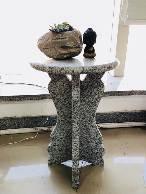 Natural Stone Side Table